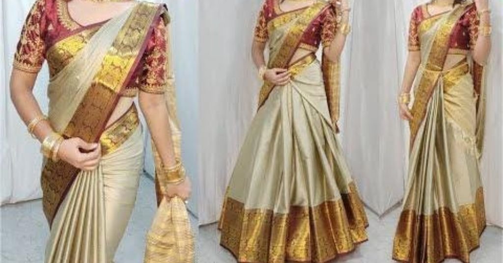 how to tie silk saree image - 02