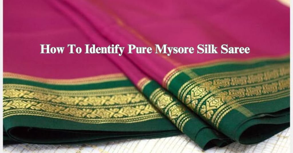 how to identify pure silk sarees image